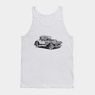 Retro car Tank Top